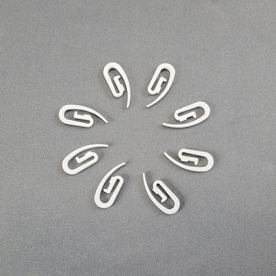 S-Wave Curtain Hooks White – Ripple Fold Curtain Hardware