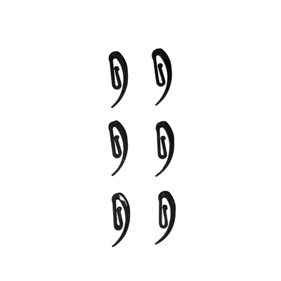 Wave Curtain Hooks – Black Plastic – for Wave/Ripple Fold System