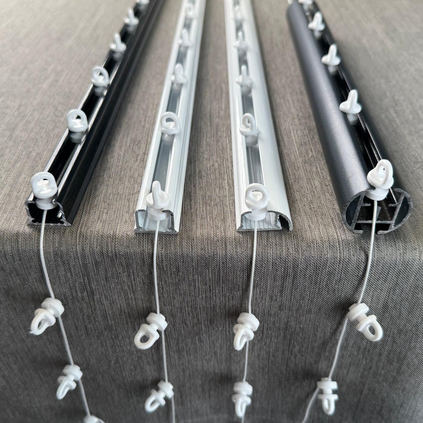 Track Gliders / Eyelet Carriers – For Ripple Fold Wave Curtain Systems