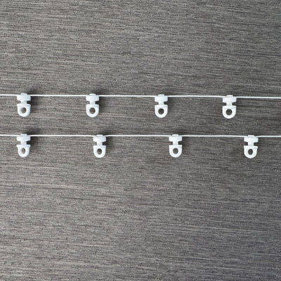 Track Gliders / Eyelet Carriers – For Ripple Fold Wave Curtain Systems